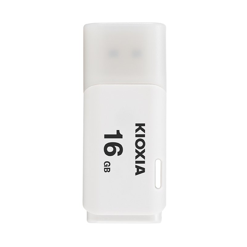 铠侠（Kioxia）U盘16G 隼闪系列U202 商务办公学生优盘USB2.0 原东芝u盘 白色