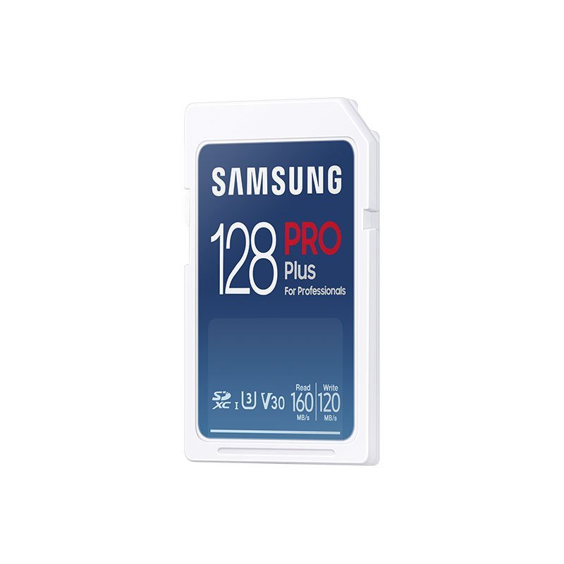 三星（SAMSUNG）128G SD存储卡PRO Plus U3 V30读速160M/S写速120M/S