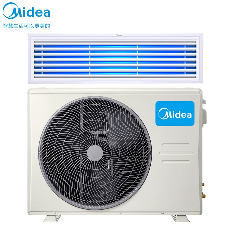 美的（Midea）中央空调风管机2匹 菁享系列 GRD51T2W/BN1-TR