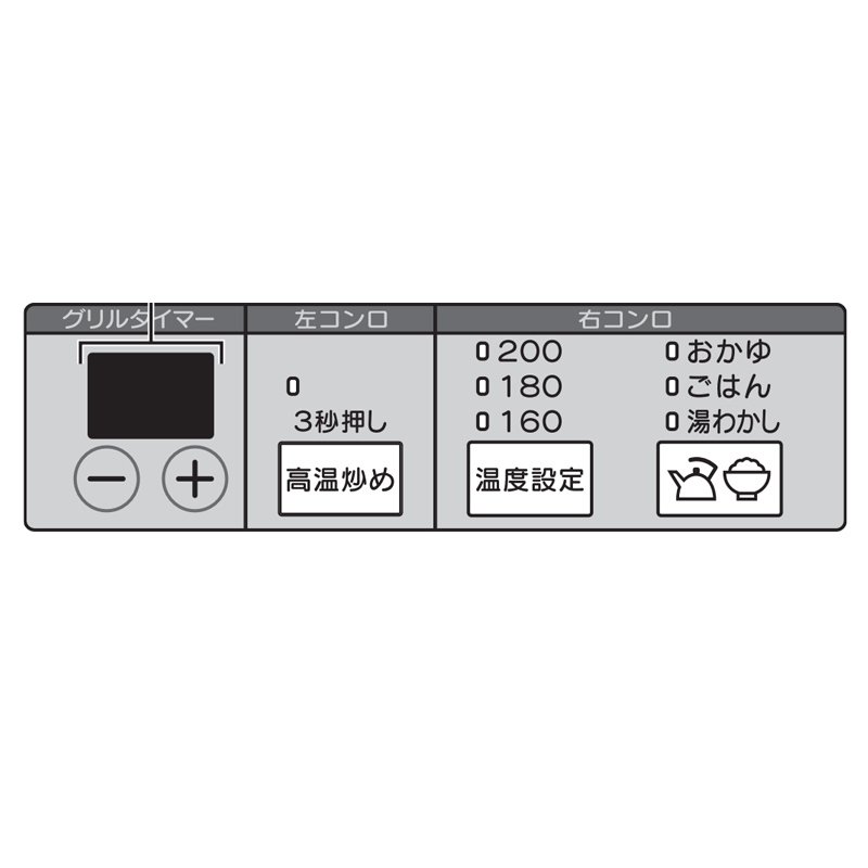 日本原装进口林内燃气灶Metal60嵌入式三眼灶煤气炉烤箱单面烤天然气RS31M5H2RBW