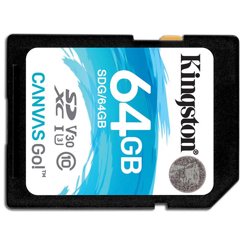 金士顿(KINGSTON) 64g相机SD卡SDG/64GB v30 支持4K全高清拍摄读90M/S写45M/S