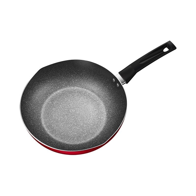 美的炒锅CJ28Wok301R波尔多红28cm