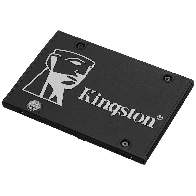 金士顿(Kingston) 1TB SATA3 SSD固态硬盘 KC600 黑盘系列 3D进阶高速读写系列｜五年质保