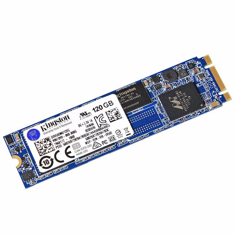 金士顿(Kingston) 120GB SSD固态硬盘 M.2接口(SATA总线) UV500系列 2280 NGFF