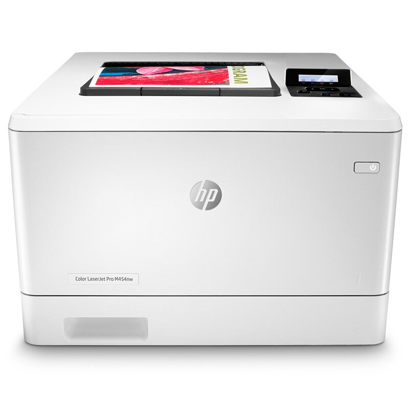 hp惠普LaserJet Pro M454dn彩色激光无线打印机增值税