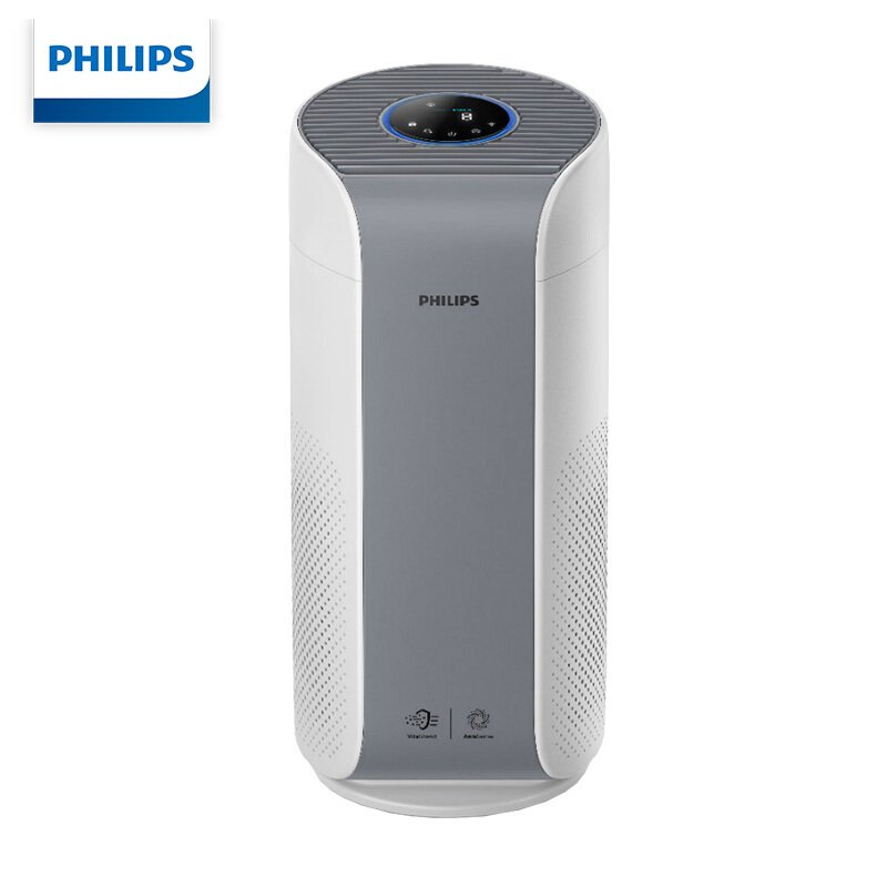 飞利浦（PHILIPS）空气净化器 家用室内小型除甲醛除异味细菌PM2.5除过敏源 灰白色RCFAPQ