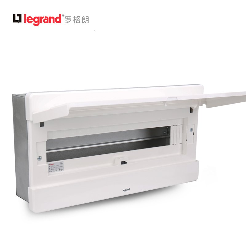 TCL罗格朗(Legrand)强电箱暗装20回路白色家用空开布线箱室内空气开关断路器电箱盒强电布线箱