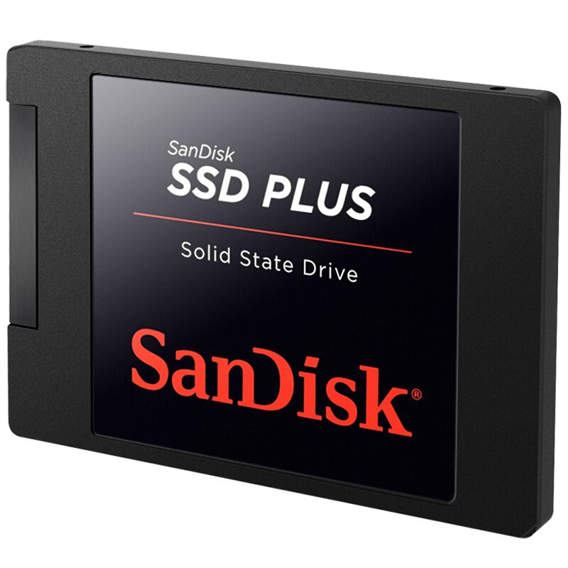 闪迪（SanDisk）240G SSD固态硬盘 SATA3.0接口 加强版-电脑升级优选