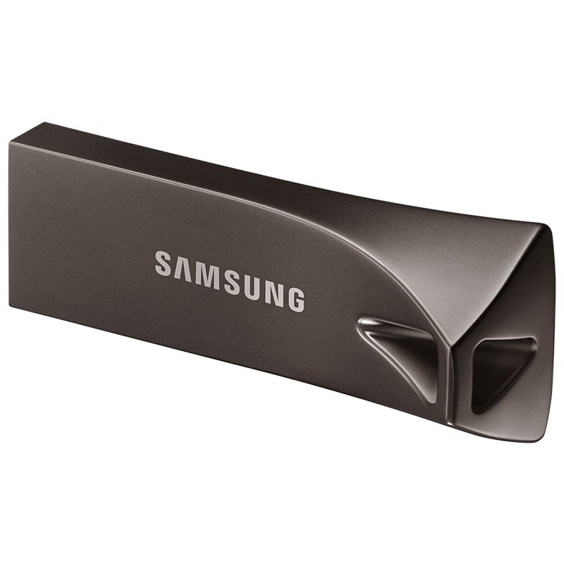 三星（SAMSUNG)64G 金属外壳五防 USB 3.1 BAR PLUS 深空灰 高速U盘 闪存盘200MB/S