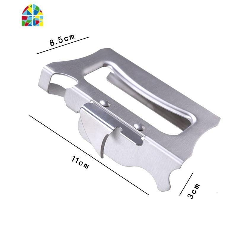 不锈钢午餐肉罐头开罐器 铁皮罐手动简易啤酒开瓶开盖器耐用 商用 FENGHOU 开罐器【1个】_741