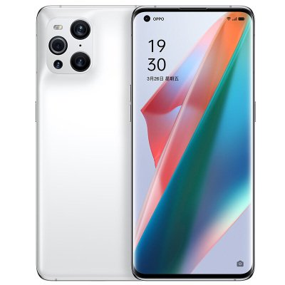 OPPO Find X3 5G 8GB+128GB 凝白 骁龙870 全链路10bit色彩引擎 5000万臻彩双主摄