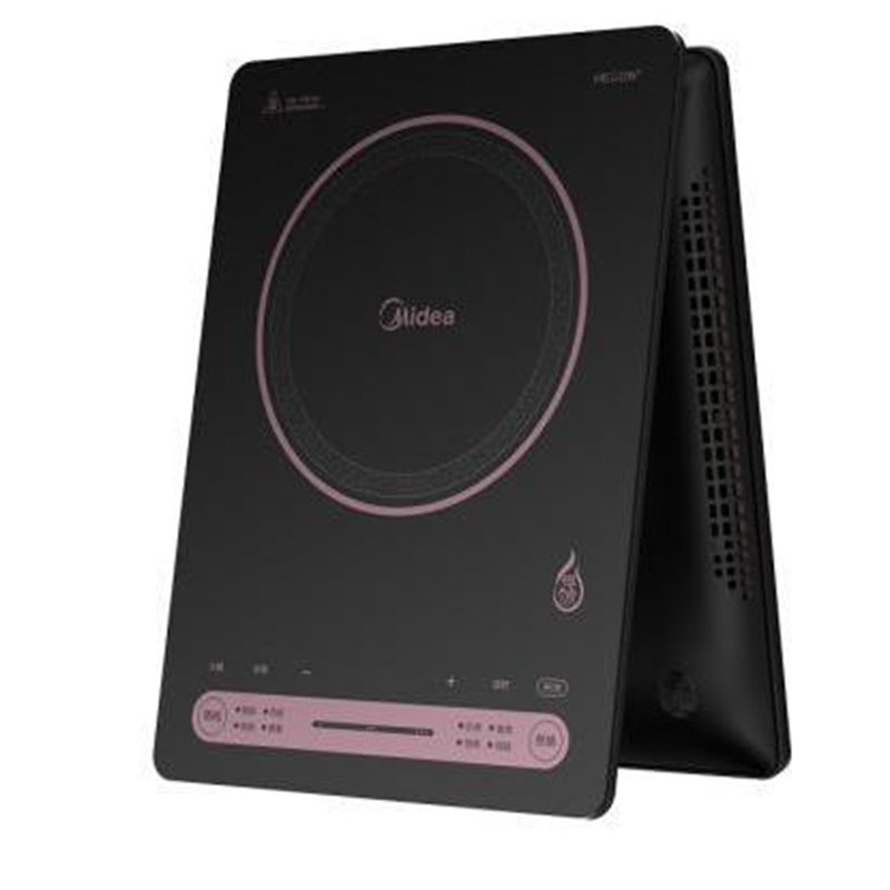 美的(Midea)电磁炉家用2200W大火力恒匀火持续加热电磁灶触摸操作C22-RH2269（赠渗氮炒锅+汤锅）线下同款