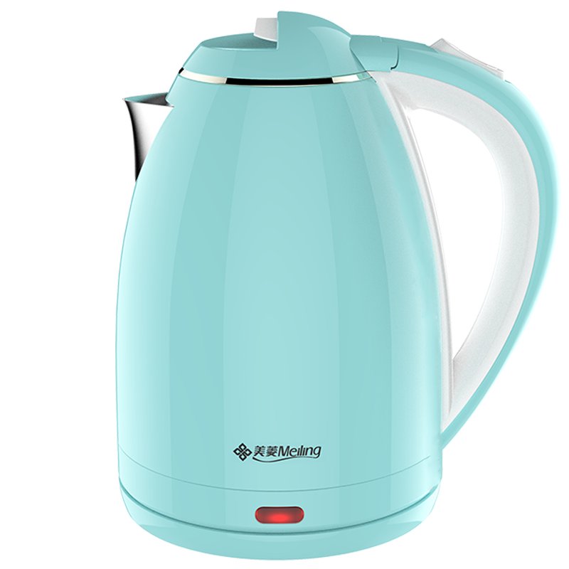 美菱(meling)美菱电热水壶家用正品304不锈钢自动断电大容量烧水器快
