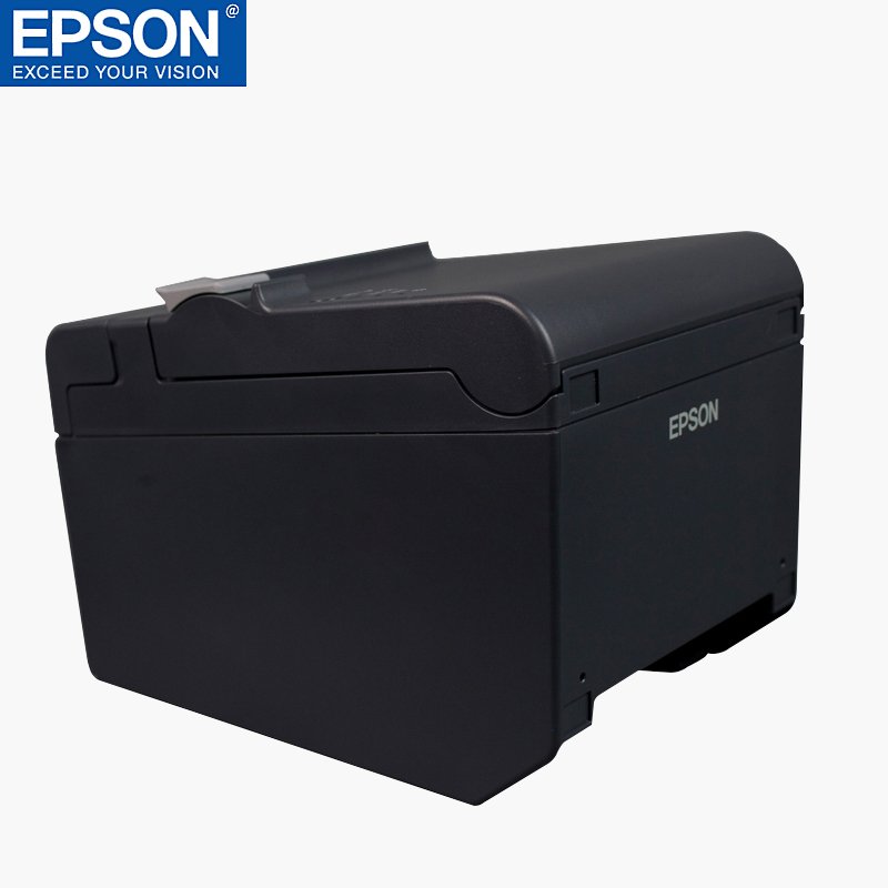Epson爱普生TM-T82II微型热敏票据打印机 (串口+USB口) 官方标配