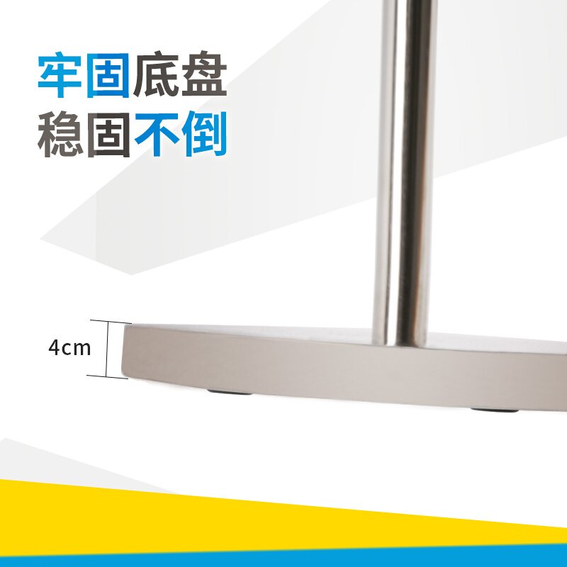 超市台展示架 水果试吃架不锈钢 卖场专用熟食品试吃台 普通款/黑色盒子