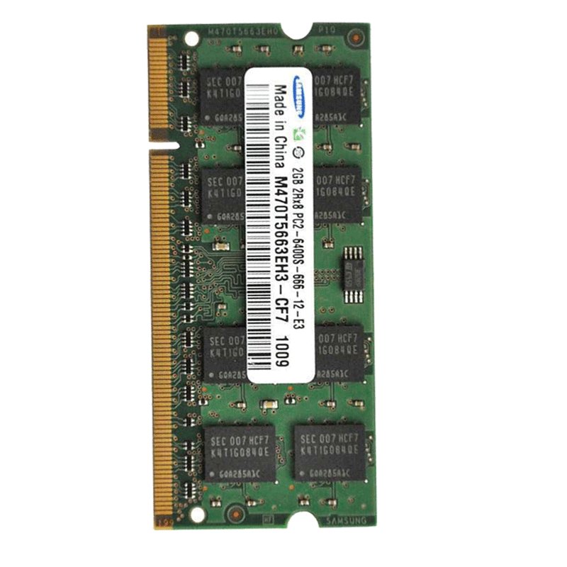 三星(SAMSUNG)原厂DDR2 2G 800Mhz笔记本 内存条PC2-6400S 兼容667/533