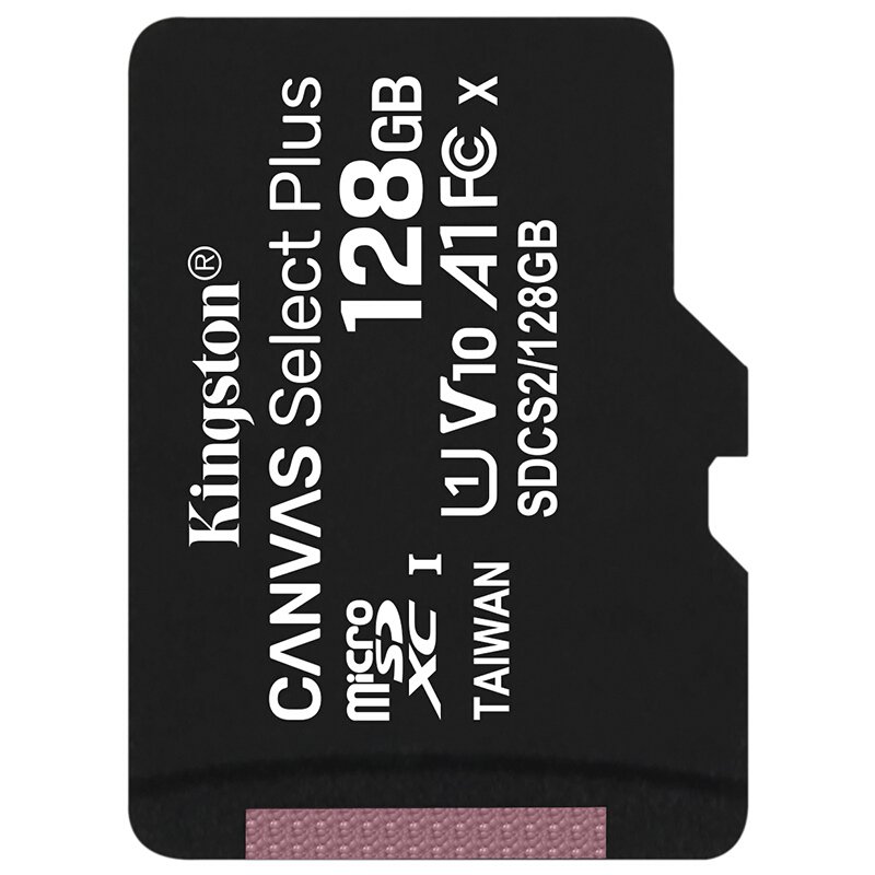 金士顿（Kingston）128GB高速手机内存TF(Micro SD)卡CLASS 10平板用sd存储卡新品A1小卡