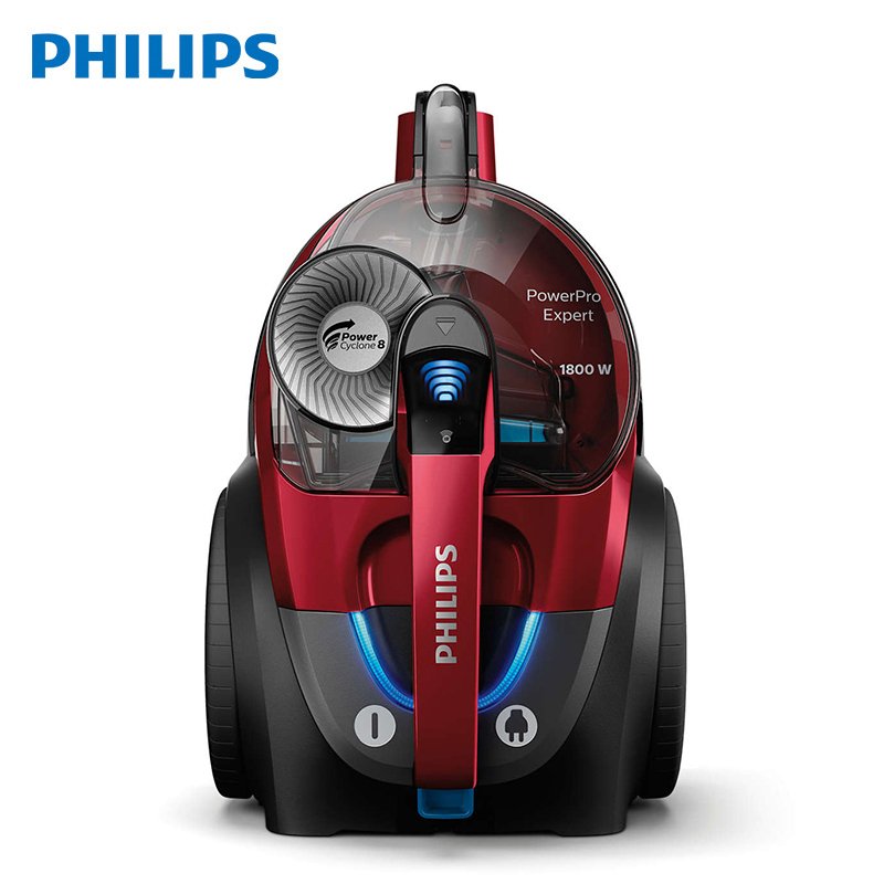 飞利浦(Philips)家用真空卧式吸尘器FC9735（金属红色）