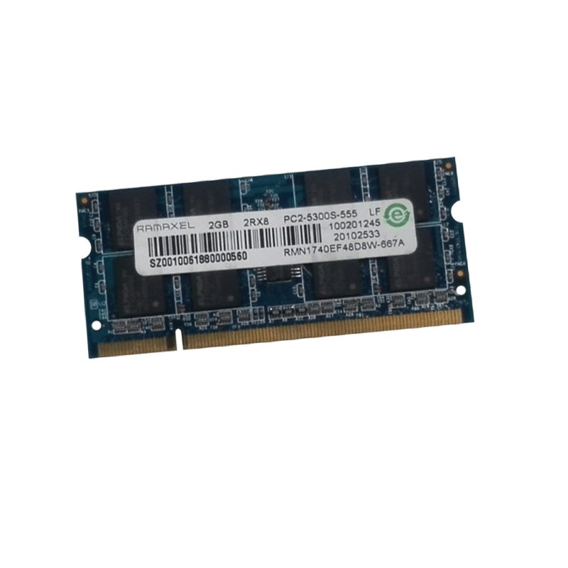 联想 hp 记忆科技（Ramaxel）2G DDR2 667笔记本内存条 PC2-5300S