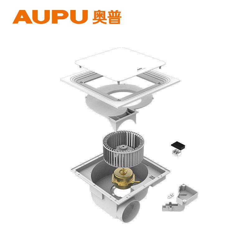 （AUPU）奥普浴霸集成吊顶式 换气扇系列 BP16-25D卫生间厨房静音超薄嵌入式吸顶排气换气扇