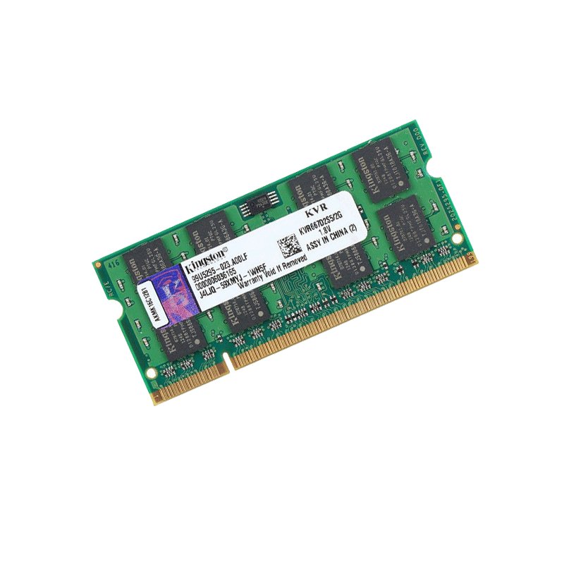 金士顿（kingston）2GB DDR2 667Mhz 2G笔记本内存条PC2-5300兼容533 800