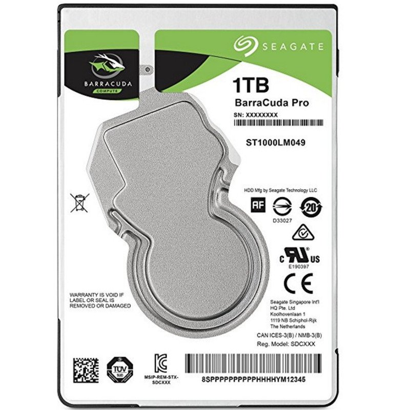 希捷（seagate）ST1000LM049 1T笔记本机械硬盘1tb 7200转128M 7MM