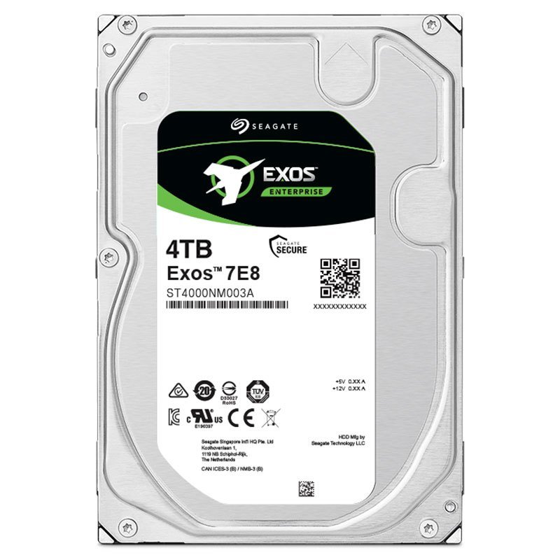 希捷(Seagate) 4TB 256MB 7200RPM 企业级硬盘 SAS接口 希捷银河Exos 7E8系列