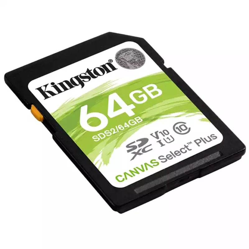 Kingston金士顿64GB单反数码相机SDXC存储卡64g佳能尼康相机内存卡80MB/S CLASS10高速SD卡