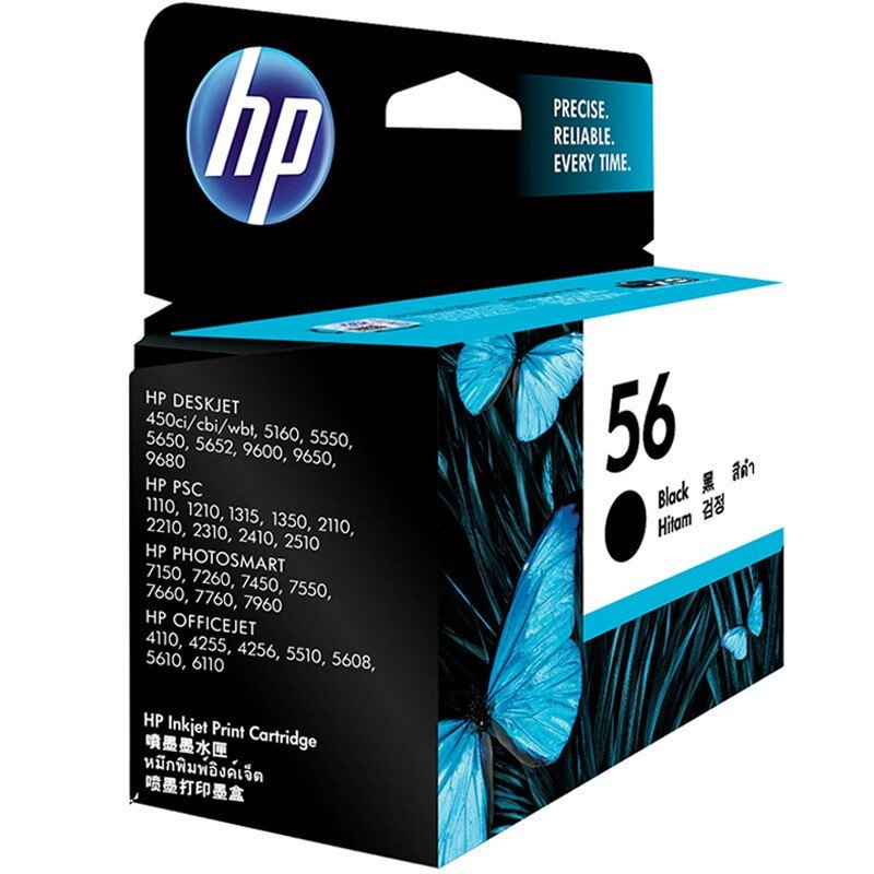 惠普（HP）C6656AA 56 黑色墨盒（适用Officejet 4110 4255 4256 5608）