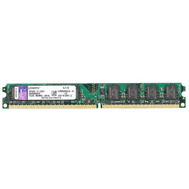 金士顿(Kingston) DDR2 800 2G台式机内存条兼容667 533