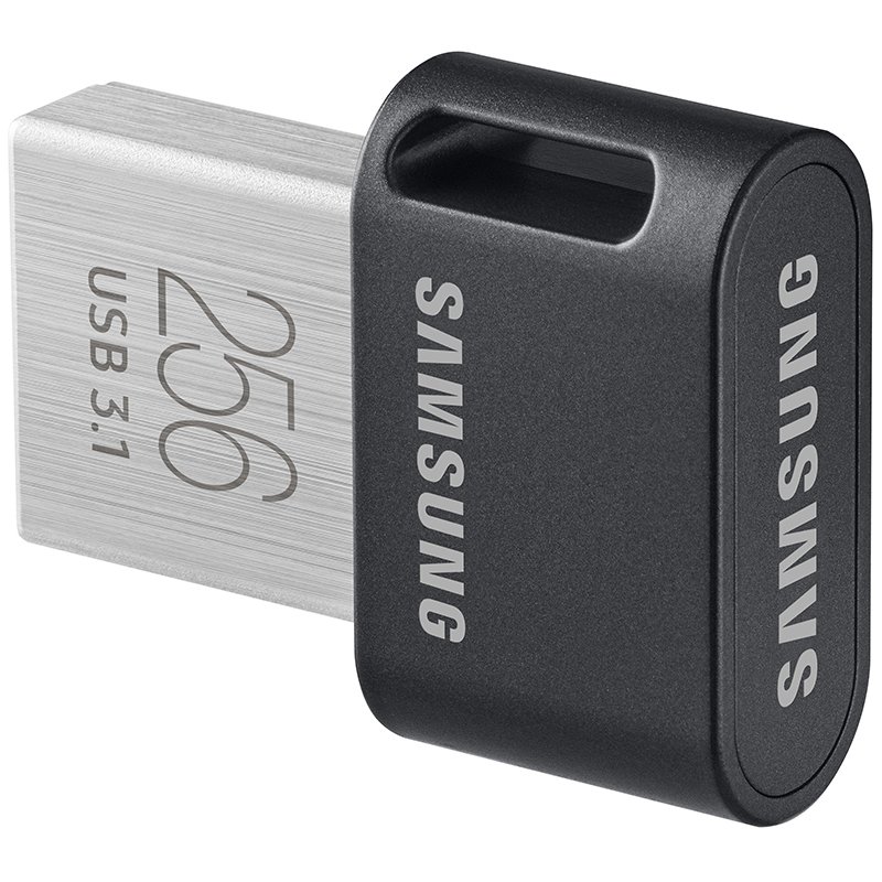 三星（SAMSUNG）FIT升级版+ 256GB USB 3.1 闪存盘 传输速度300MB/s 高速车载U盘 黑色迷你