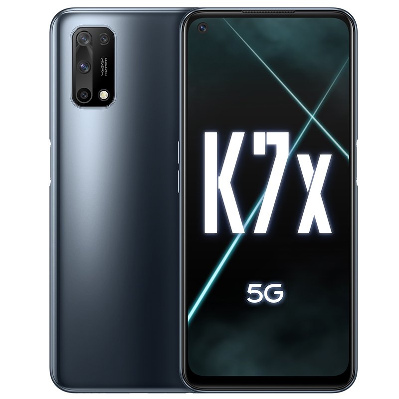 OPPO K7x 5G数字移动电话机 全网通版 黑镜 8GB+256GB