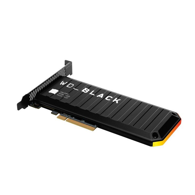 西部数据（WD)4TB SSD固态硬盘 PCIe Gen3 x8接口 BLACK AN1500 NVMe 扩展卡SSD