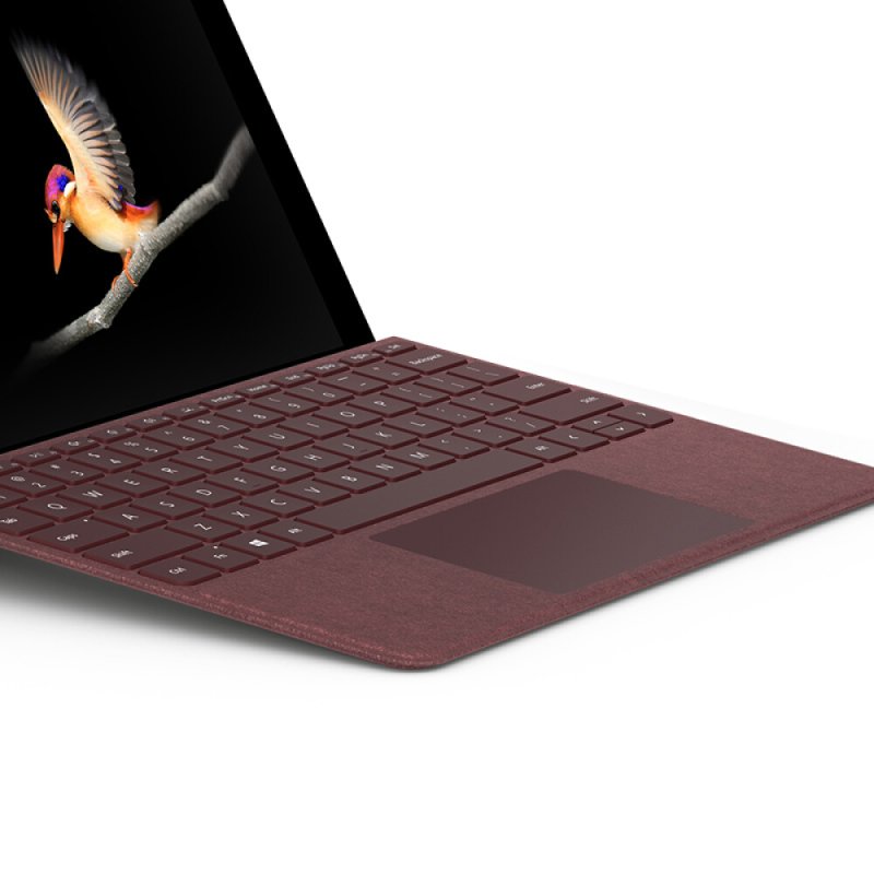 微软（Microsoft）Surface Go 特制专业键盘盖（深酒红）微软键盘