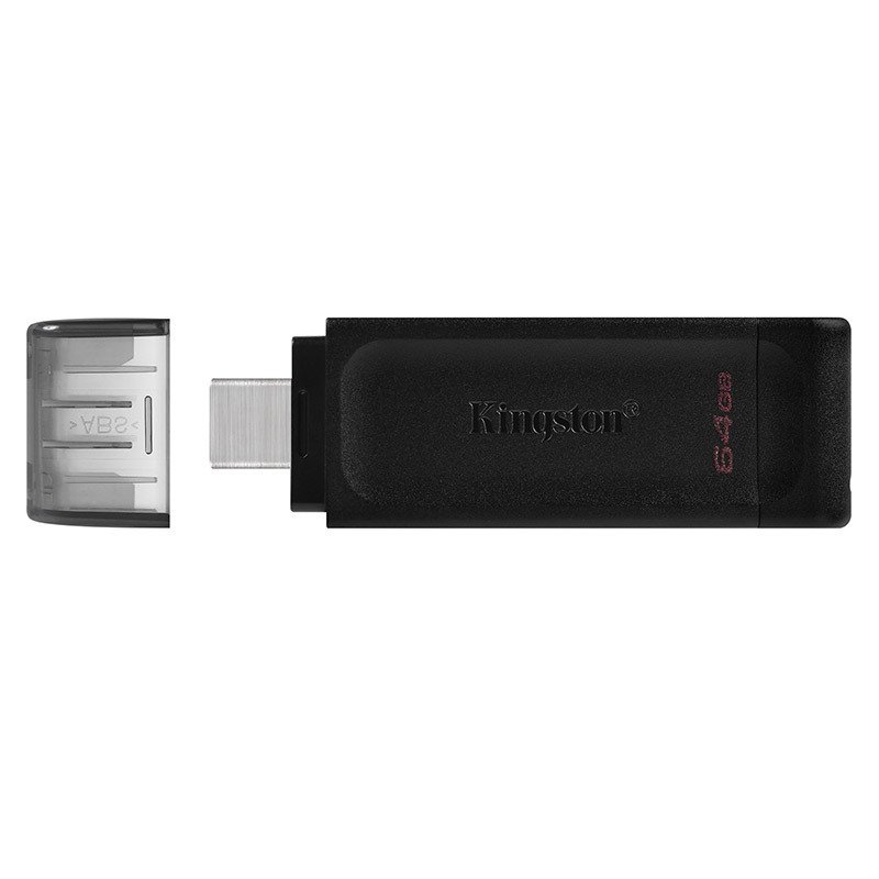 金士顿（Kingston）DT70高速闪存盘u盘64GB安卓手机平板Type-C单接口 USB3.2读速70MB/S