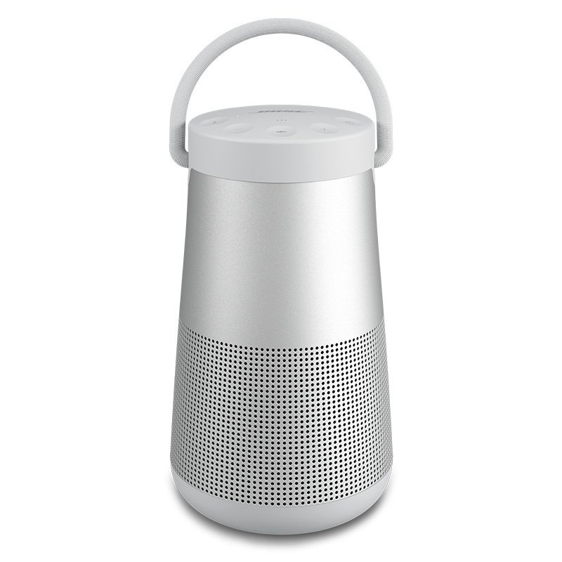 博士BOSE SoundLink Revolve+ 无线蓝牙音箱扬声器 360度环绕防水 便携式二代升级款 大水壶 银色