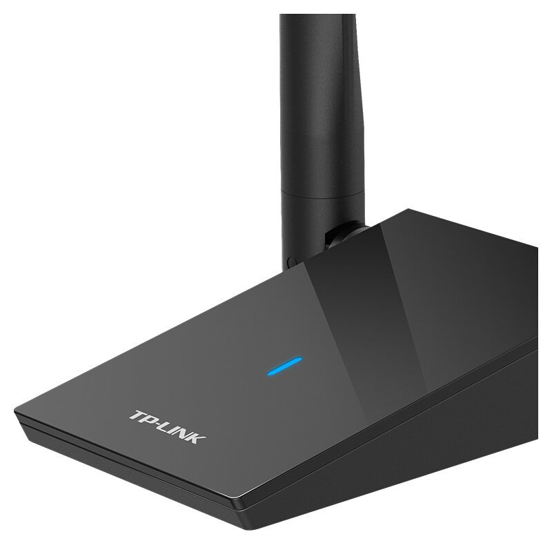 TP-LINK 300M高增益天线台式机电脑笔记本接收器随身WIFI模拟AP发射器无线USB网卡【WN826N光驱版】