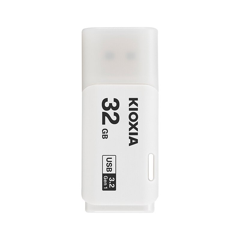 铠侠（Kioxia）32GB U盘 U301隼闪系列 白色 USB3.2接口（原东芝优盘）防尘拔盖设计 高速商务学生优盘