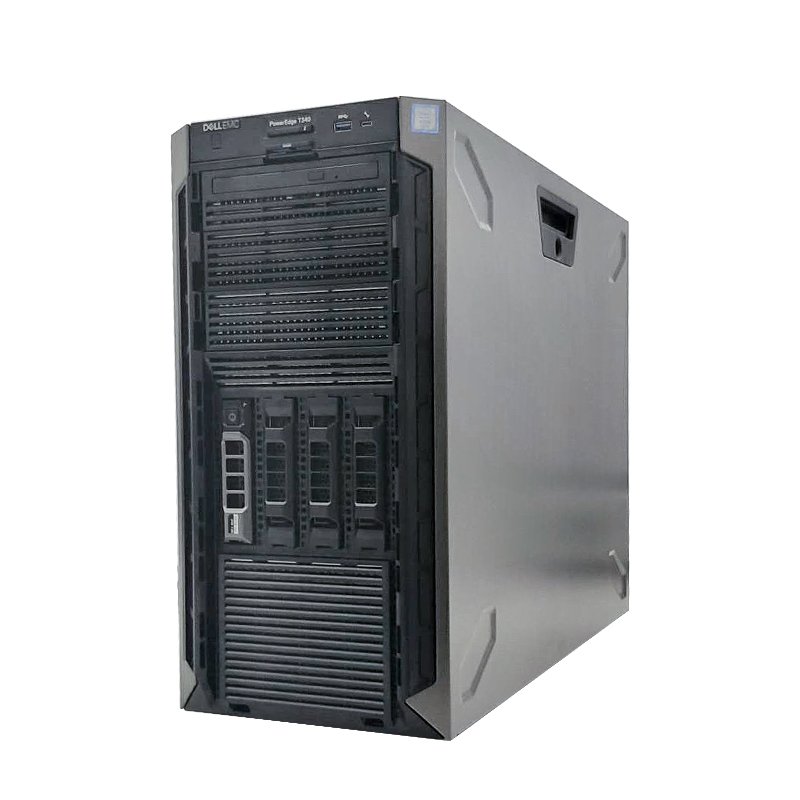 戴尔（DELL）T40/T140/T340小型塔式服务器 T340【至强4核E-2224】32G/2*4T企业 H330