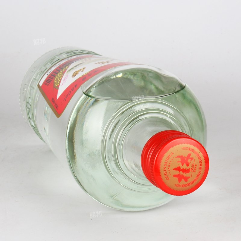 52度玻璃瓶桂林三花酒480ML*12瓶