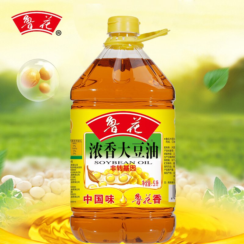 鲁花大豆油5L