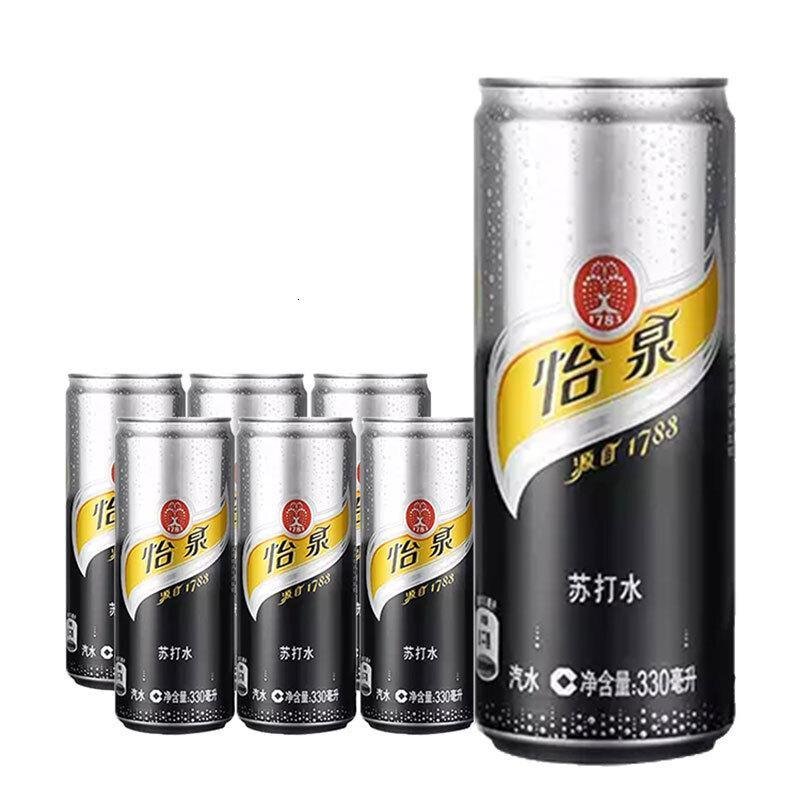 可口可乐怡泉苏打水/干姜水/汤力水/怡泉+c柠檬味汽水饮料330ml*6罐苏打水全国_2_5