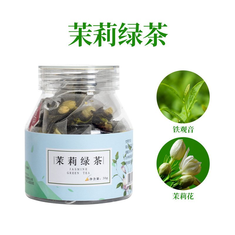 雅丽百花缘 茉莉绿茶30g（10包*3g）