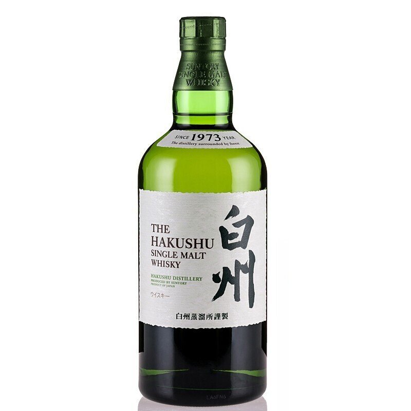 三得利威士忌 SUNTORY 日本原装进口 可乐桶 HAKUSHU/白州1973/700ml