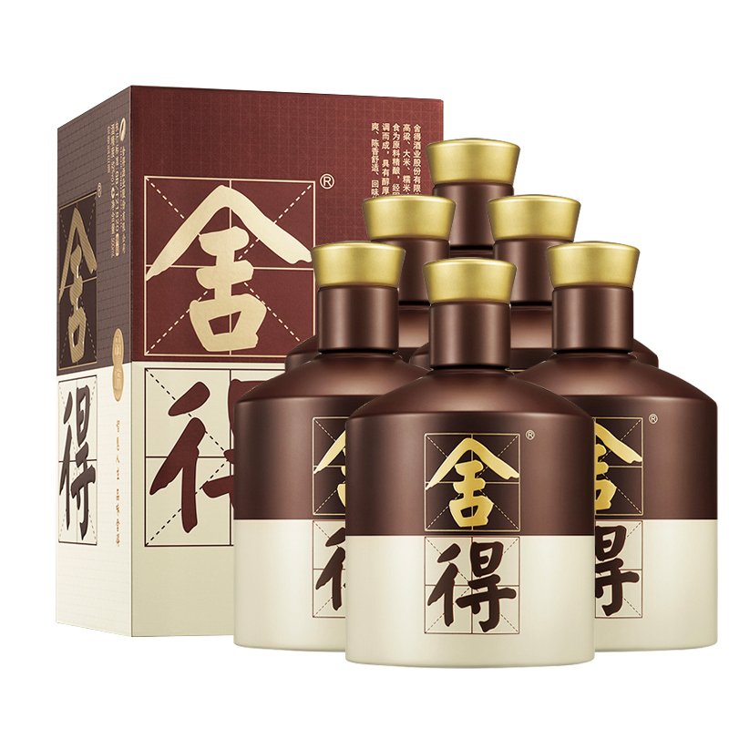 舍得 品味舍得（四代）52度500ml*6整箱装浓香型白酒