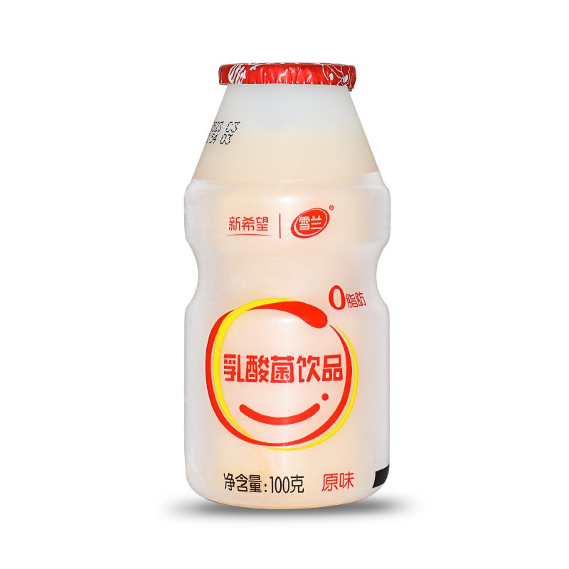 新希望(雪兰)网红原味乳酸菌饮品益生菌儿童奶100g*20塑瓶