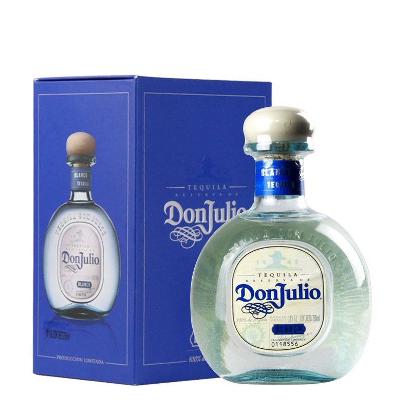 唐胡里奥银珍藏白标龙舌兰酒Don Julio Blaco墨西哥原装进口洋酒