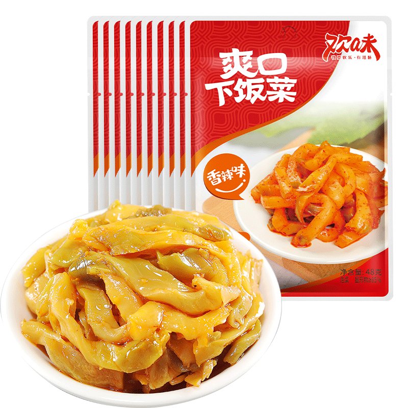 爽口下饭菜48g*10袋