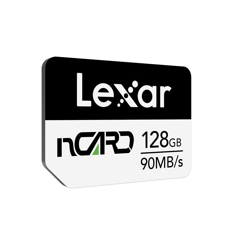 雷克沙(Lexar) NM存储卡128G 适配华为Mate20/30/P30/Pro/nova5/6se手机内存卡