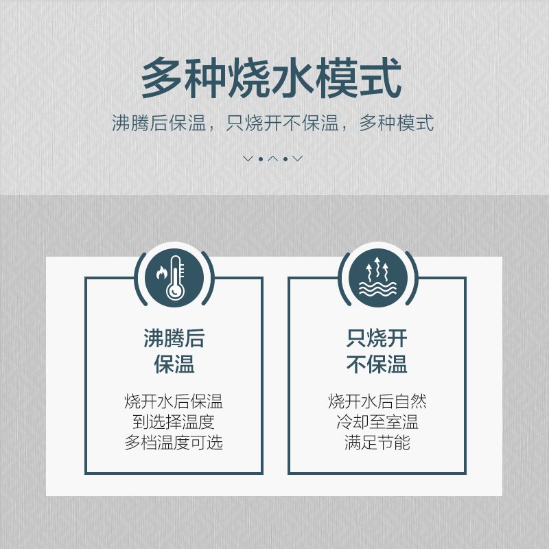 苏泊尔（SUPOR）电热水瓶 304不锈钢烧水壶 5L容量 多段温控 长沸除氯电热水壶 双层防烫电水壶SW-50J62A